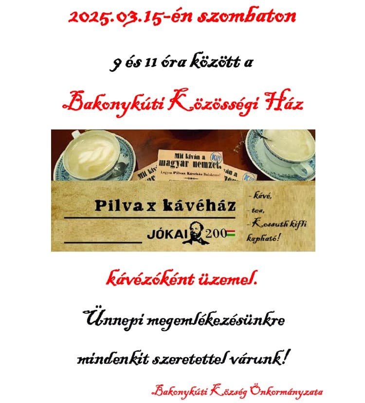 Március 15. - Ünnepi megemlékezés