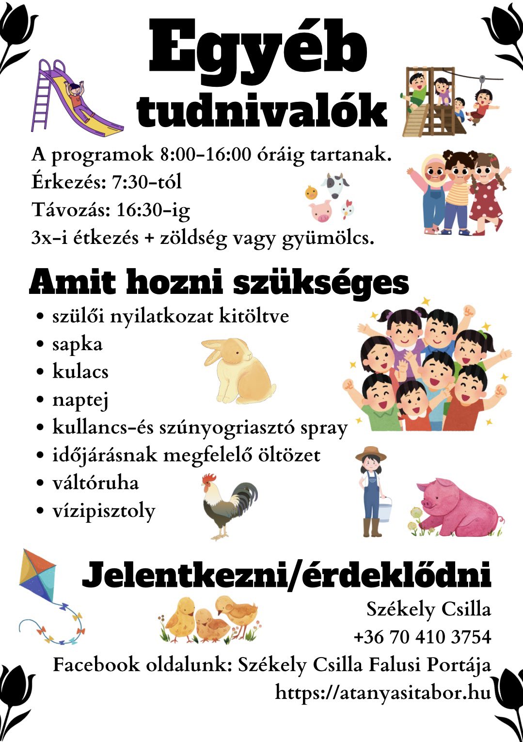 2026 nyári táborok